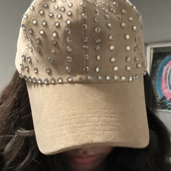Tan bling hat - Picture 2 of 2